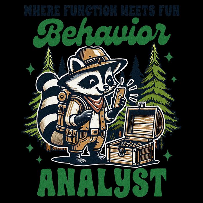 Behavior Analyst Aba Life Racoon Where Function Meets Fun Baby Bodysuit