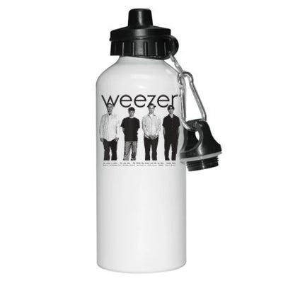 Blue Album Anniversary Tracklist Aluminum Water Bottle 