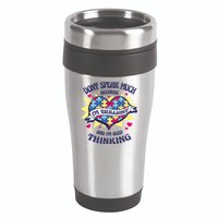 Brilliant Autism Awareness Quote 16oz Travel Tumbler