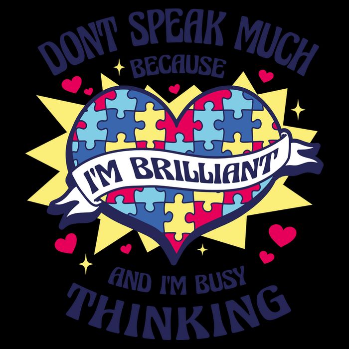 Brilliant Autism Awareness Quote Zip Tote Bag