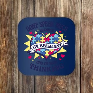 Brilliant Autism Awareness Quote Coaster