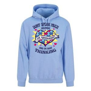 Brilliant Autism Awareness Quote Unisex Surf Hoodie