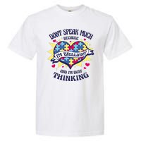 Brilliant Autism Awareness Quote Garment-Dyed Heavyweight T-Shirt