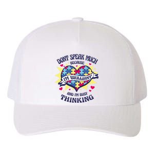 Brilliant Autism Awareness Quote Yupoong Adult 5-Panel Trucker Hat