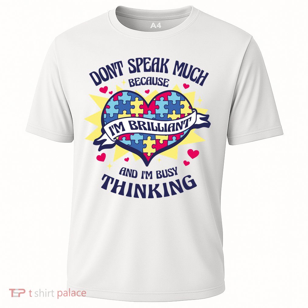 Brilliant Autism Awareness Quote Cooling Performance Crew T-Shirt