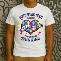 Brilliant Autism Awareness Quote T-Shirt