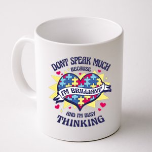 Brilliant Autism Awareness Quote Coffee Mug