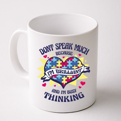 Brilliant Autism Awareness Quote Mug