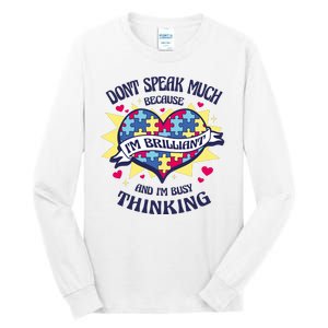 Brilliant Autism Awareness Quote Tall Long Sleeve T-Shirt