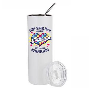 Brilliant Autism Awareness Quote Stainless Steel Tumbler