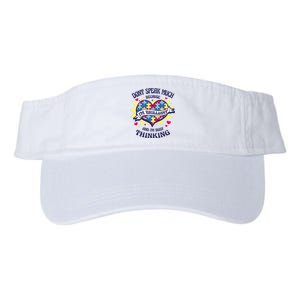 Brilliant Autism Awareness Quote Valucap Bio-Washed Visor