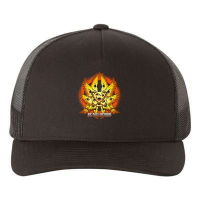 Biblically Accurate Angel Meme Ophanim Be Not Afraid Yupoong Adult 5-Panel Trucker Hat