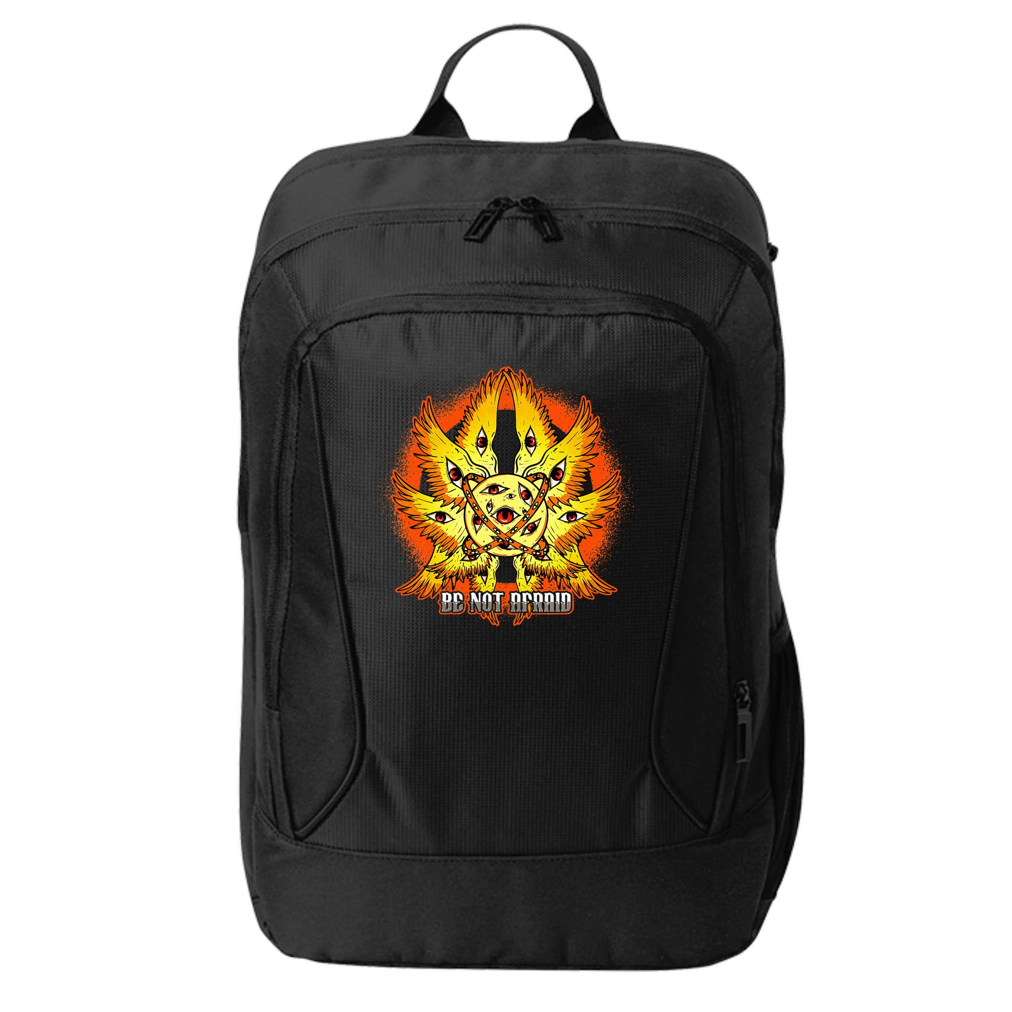 Biblically Accurate Angel Meme Ophanim Be Not Afraid City Backpack