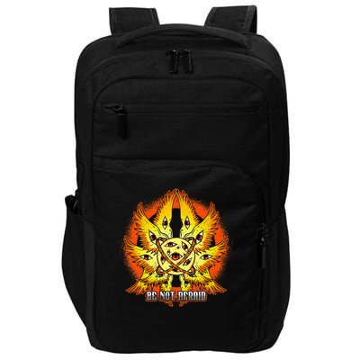 Biblically Accurate Angel Meme Ophanim Be Not Afraid Impact Tech Backpack