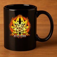Biblically Accurate Angel Meme Ophanim Be Not Afraid 11oz C Handle Ceramic Mug