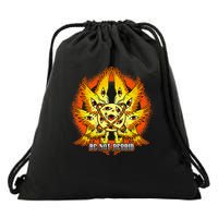 Biblically Accurate Angel Meme Ophanim Be Not Afraid Drawstring Bag