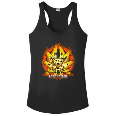 Biblically Accurate Angel Meme Ophanim Be Not Afraid Ladies PosiCharge Competitor Racerback Tank