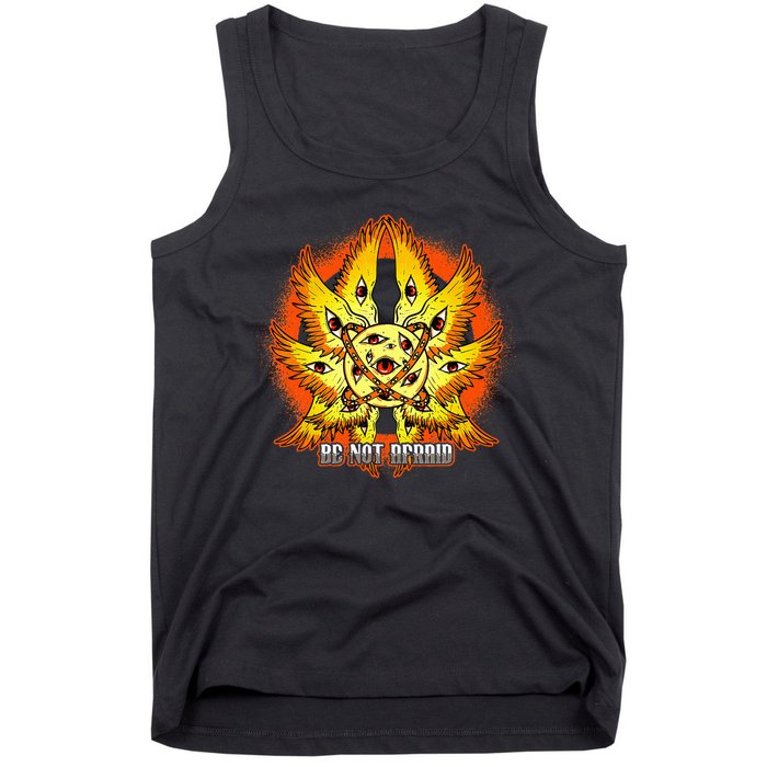 Biblically Accurate Angel Meme Ophanim Be Not Afraid Tank Top
