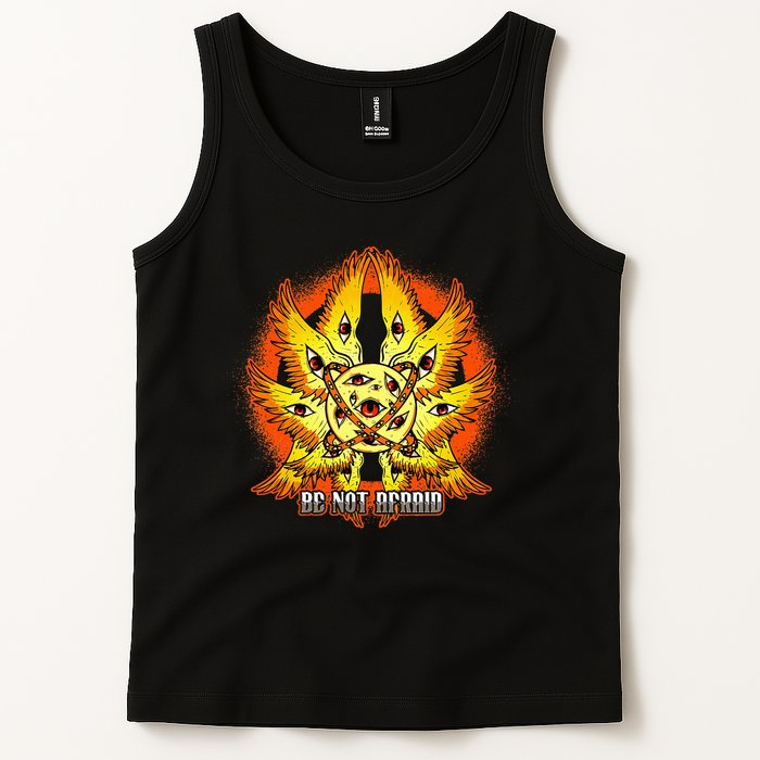 Biblically Accurate Angel Meme Ophanim Be Not Afraid Tank Top