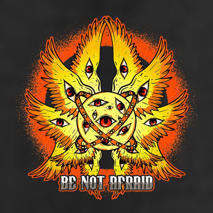 Biblically Accurate Angel Meme Ophanim Be Not Afraid Golf Towel