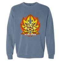 Biblically Accurate Angel Meme Ophanim Be Not Afraid Garment-Dyed Sweatshirt