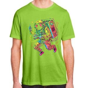 Boombox Astronaut And Teens Graphic Cute Gift Adult ChromaSoft Performance T-Shirt