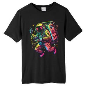 Boombox Astronaut And Teens Graphic Cute Gift Tall Fusion ChromaSoft Performance T-Shirt