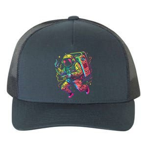 Boombox Astronaut And Teens Graphic Cute Gift Yupoong Adult 5-Panel Trucker Hat