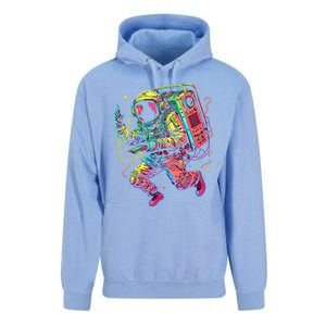 Boombox Astronaut And Teens Graphic Cute Gift Unisex Surf Hoodie