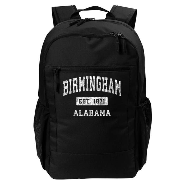 Birmingham Alabama Al Vintage Established Sports Design Daily Commute Backpack