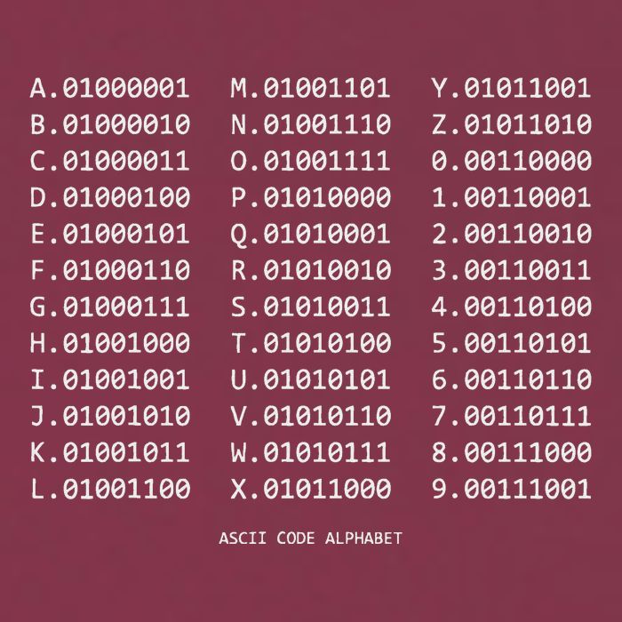 Binary Alphabet Abc + Numbers In Binary Code 16oz Travel Tumbler