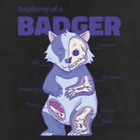 Badger Animal Anatomy Cool Comfort Performance Bucket Hat