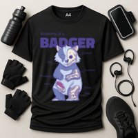 Badger Animal Anatomy Cooling Performance Crew T-Shirt