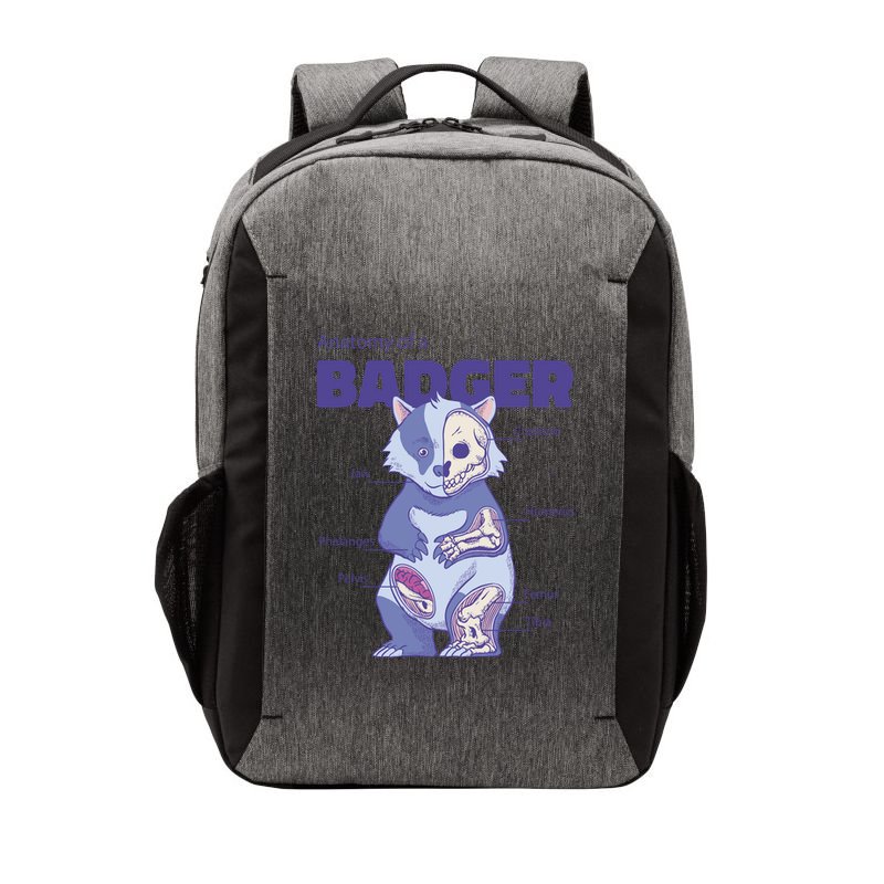 Badger Animal Anatomy Vector Backpack