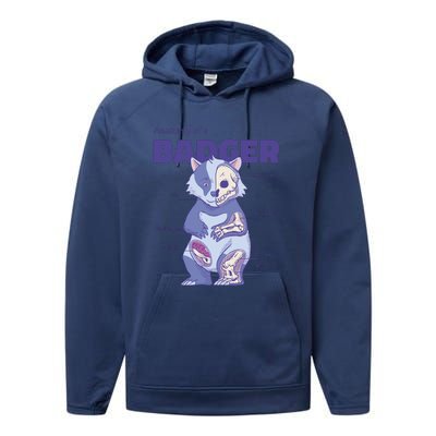 Badger Animal Anatomy Performance Fleece Hoodie