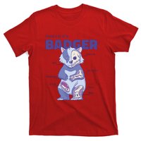 Badger Animal Anatomy T-Shirt