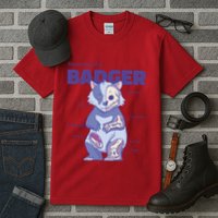 Badger Animal Anatomy Tall T-Shirt