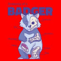 Badger Animal Anatomy 16 in Basic Backpack