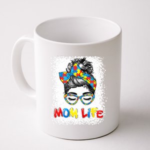 Bleached Autistic Autism Awareness Mom Life Mother Great Gift Coffee Mug