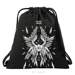 Biblically Accurate Angel How Angels Look Like In The Bible Drawstring Bag