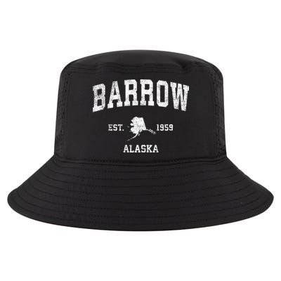 Barrow Alaska Ak Vintage Sports Cool Comfort Performance Bucket Hat