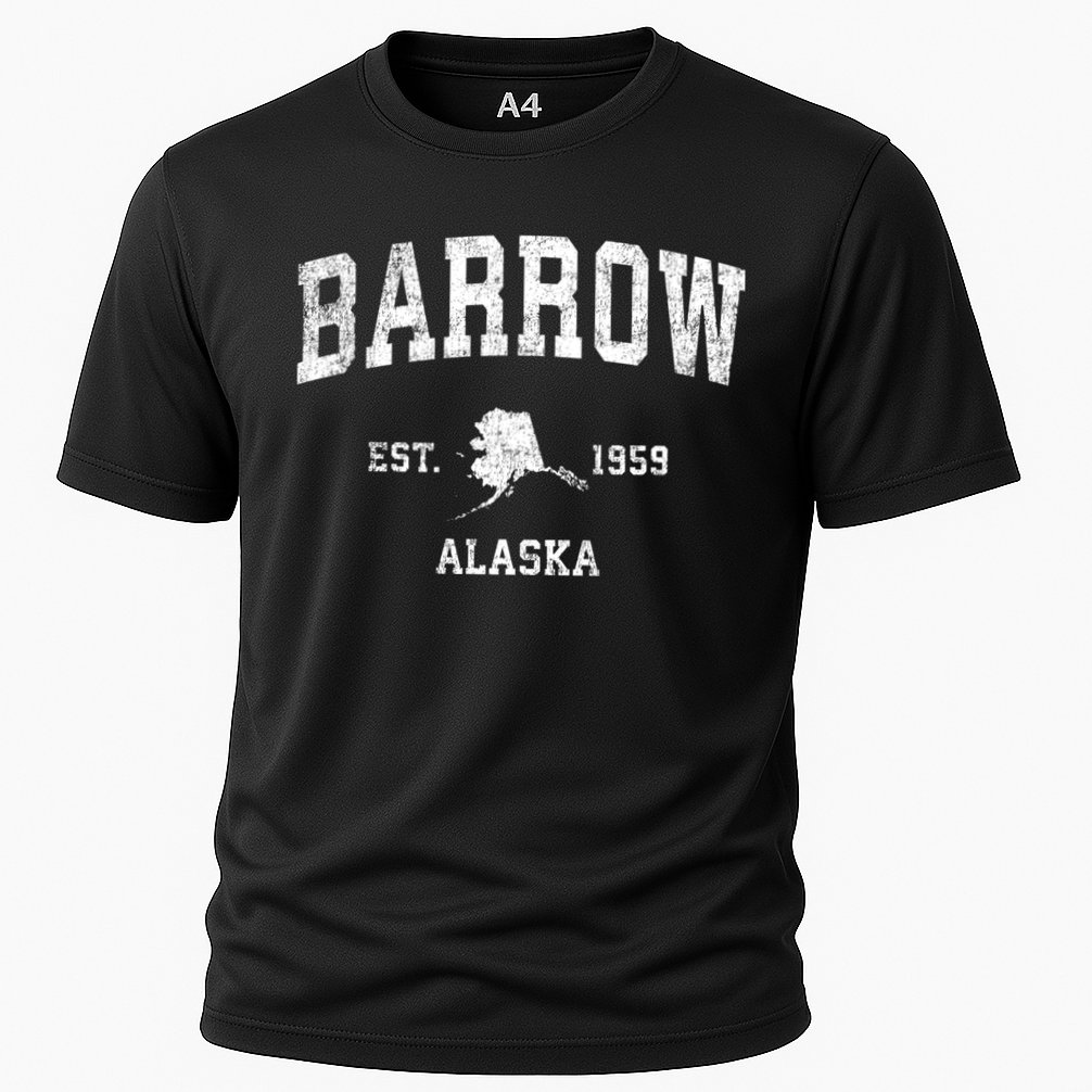 Barrow Alaska Ak Vintage Sports Performance Shirt