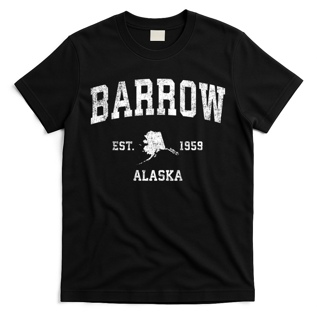 Barrow Alaska Ak Vintage Sports T-Shirt
