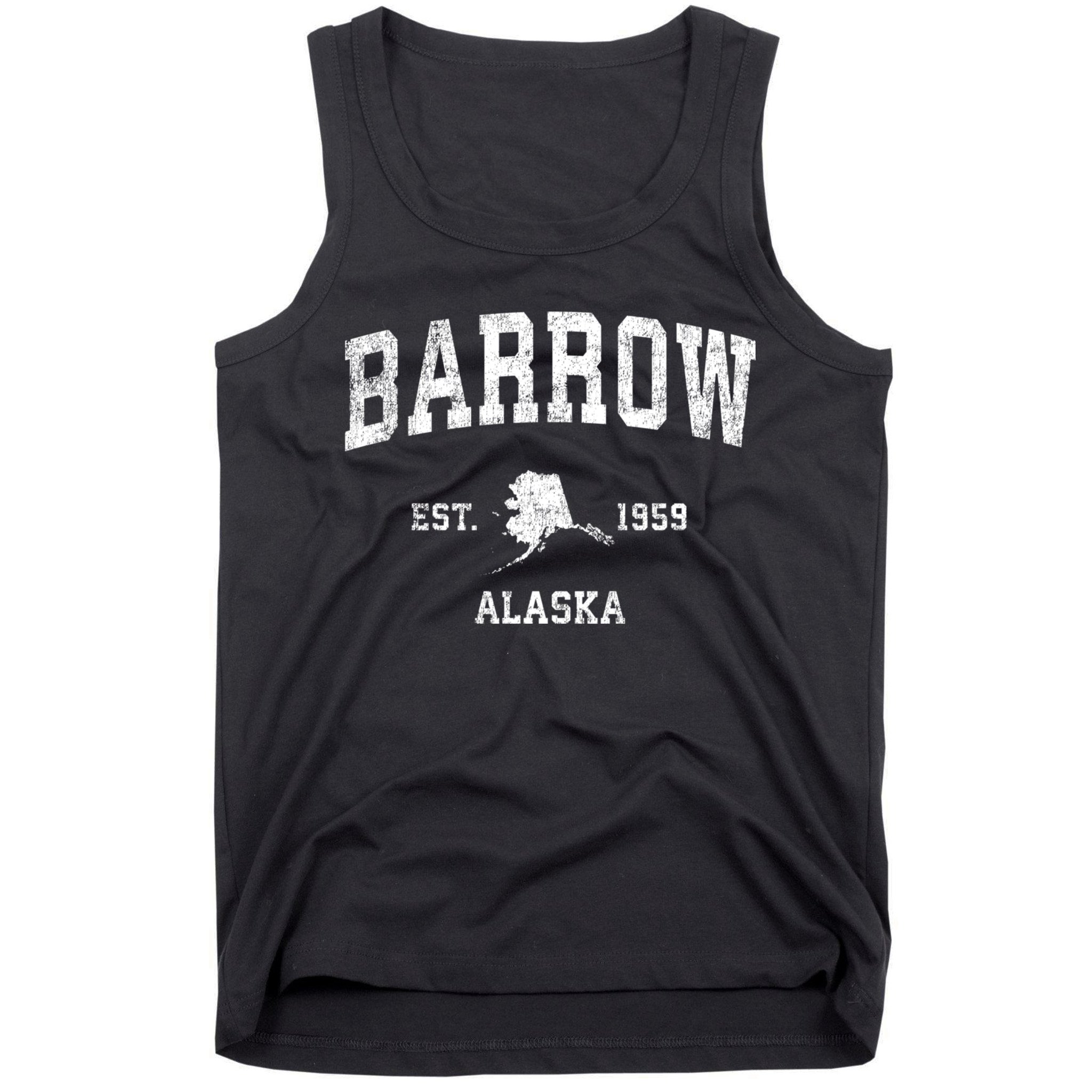 Barrow Alaska Ak Vintage Sports Tank Top