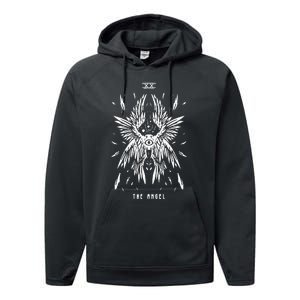 Biblically Accurate Angel How Angels Look Like In The Bible Performance Fleece Hoodie