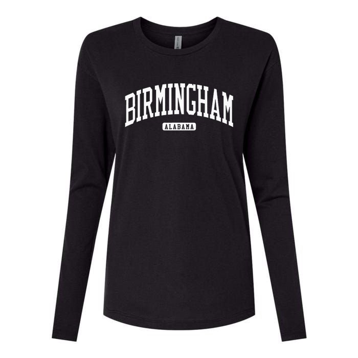 Birmingham Alabama Al College University Style Womens Cotton Relaxed Long Sleeve T-Shirt