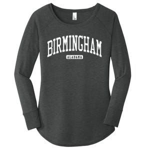 Birmingham Alabama Al College University Style Women's Perfect Tri Tunic Long Sleeve Shirt