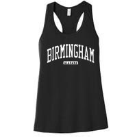 Birmingham Alabama Al College University Style Women's Racerback Tank