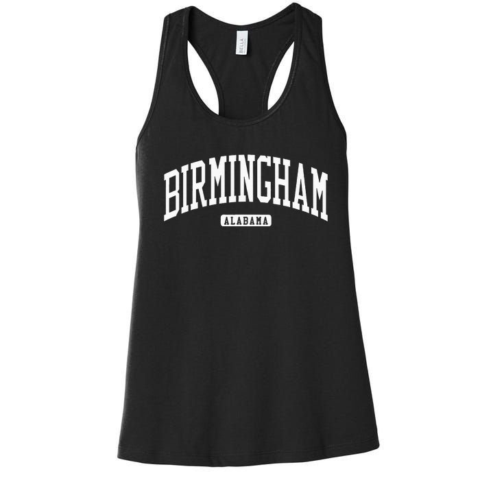 Birmingham Alabama Al College University Style Women's Racerback Tank