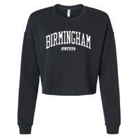 Birmingham Alabama Al College University Style Cropped Pullover Crew